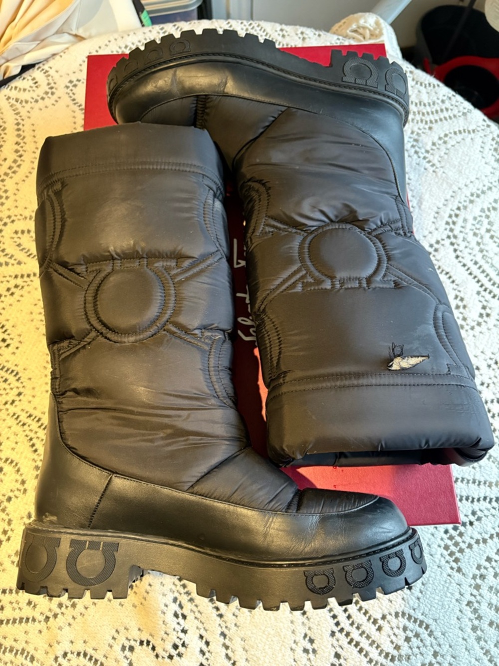 Salvatore Ferragamo “Ashley” Winter Boots